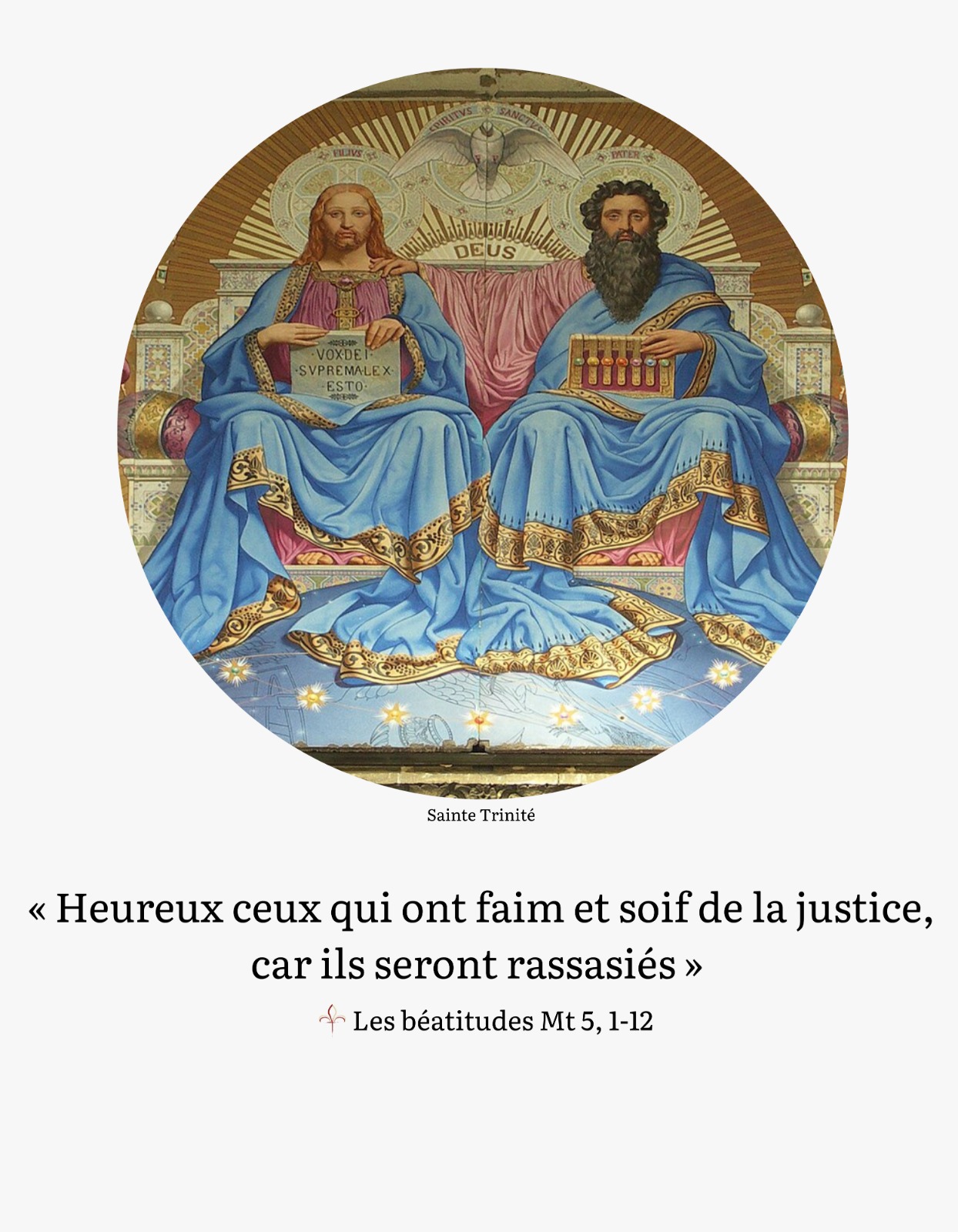 Béatshirts – «Heureux ceux qui ont faim et soif de la justice»